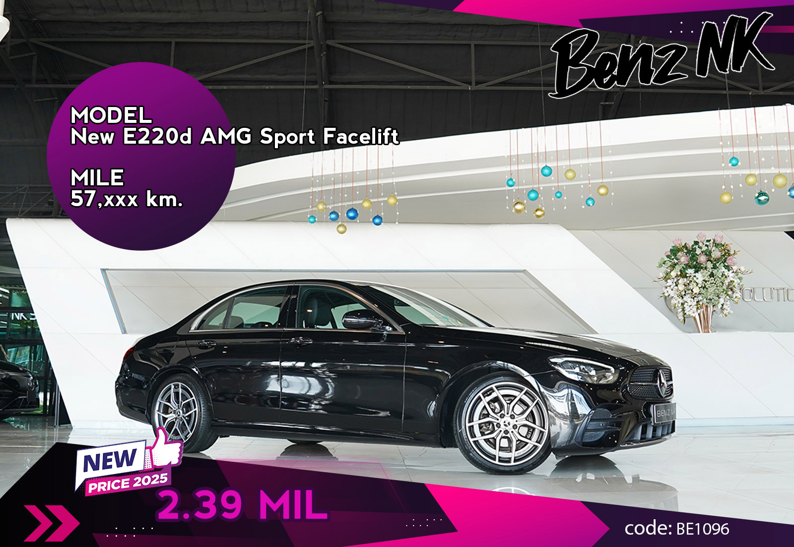 New E220d AMG Sport Facelift